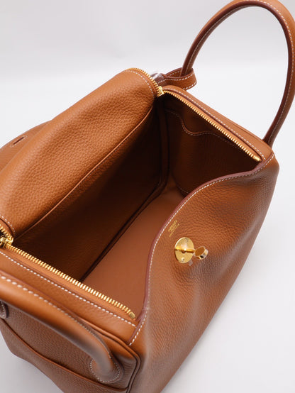 HERMES Lindy 30 - 金棕金 U