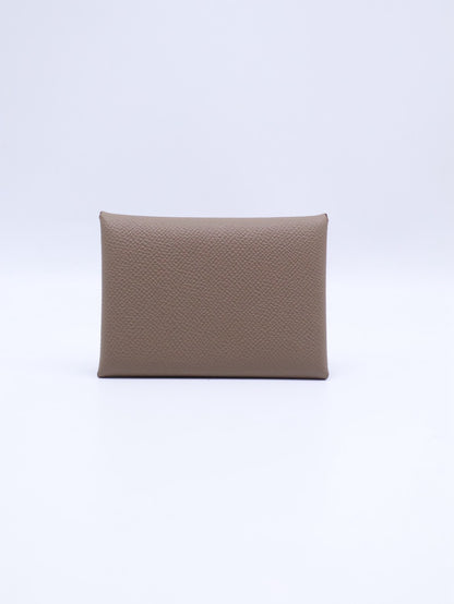 HERMES Calvi Duo - Etoupe 18 大象灰 G