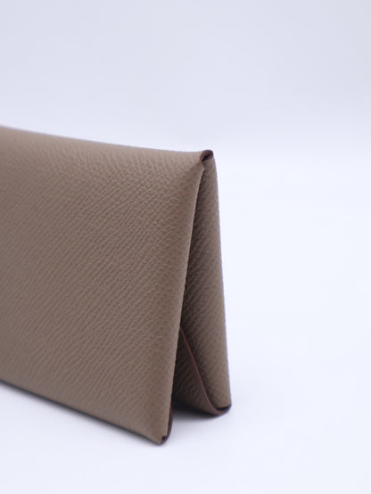 HERMES Calvi Duo - Etoupe 18 大象灰 G