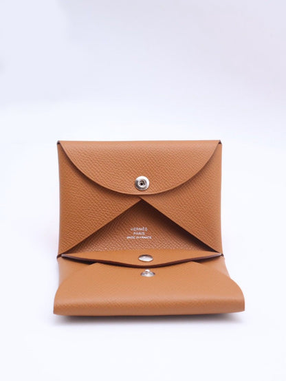 HERMES Calvi duo - 金棕 G