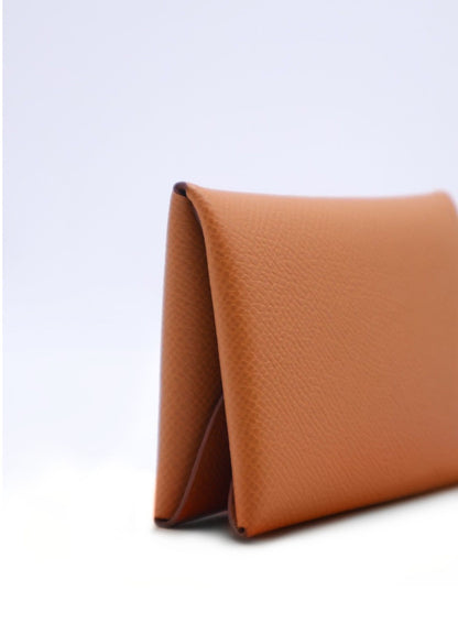 HERMES Calvi duo - 金棕 G