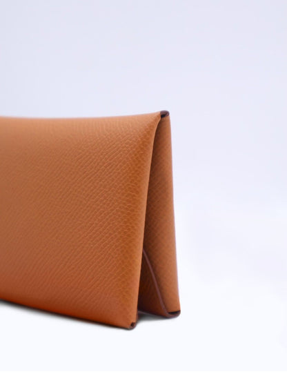 HERMES Calvi duo - 金棕 G