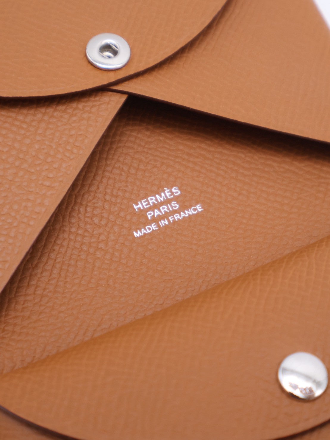 HERMES Calvi duo - 金棕 G