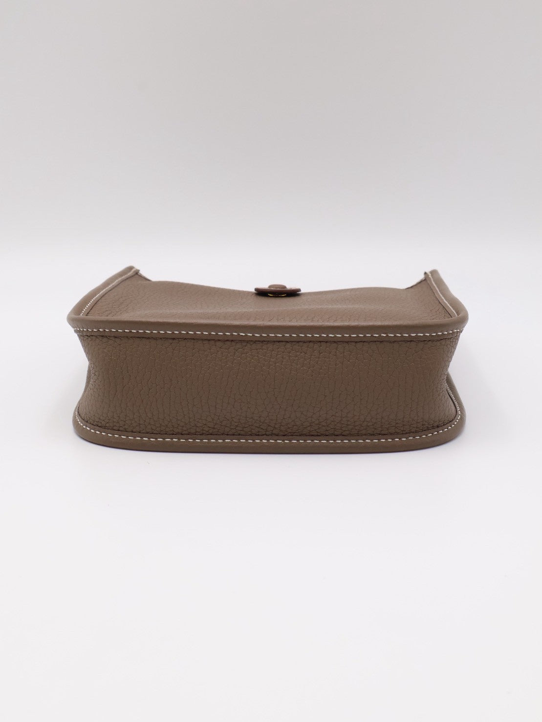 HERMES Mini Evelyne - Etoupe 18 大象灰金 Z