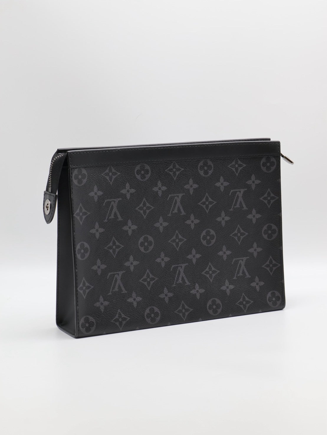 LOUIS VUITTON Pochette Voyage手拿包 - MM灰老花