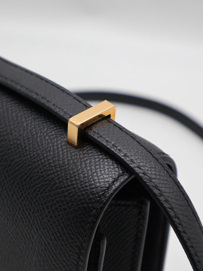 HERMES Mini constance 19 - 黑玫瑰金 W