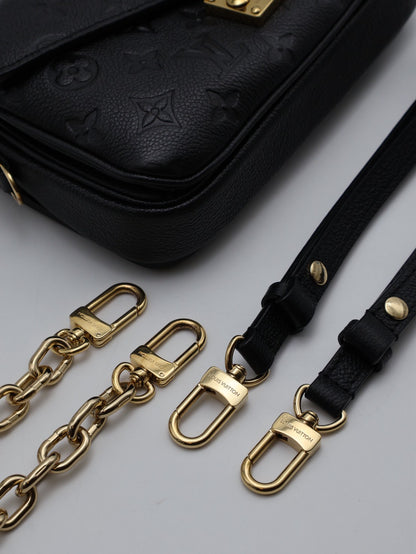 LOUIS VUITTON Pochette metis east west郵差包 - 黑