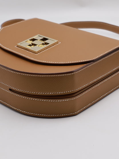 HERMES Mosaique au 24 馬賽克包 - 21金棕金 D