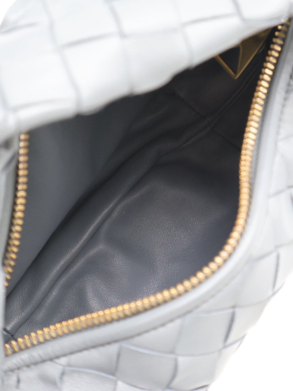 BOTTEGA VENETA Mini jodie和尚包 - 深灰藍