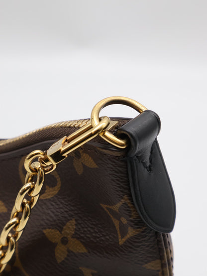 LOUIS VUITTON Boulogne牛角包 - PM黑