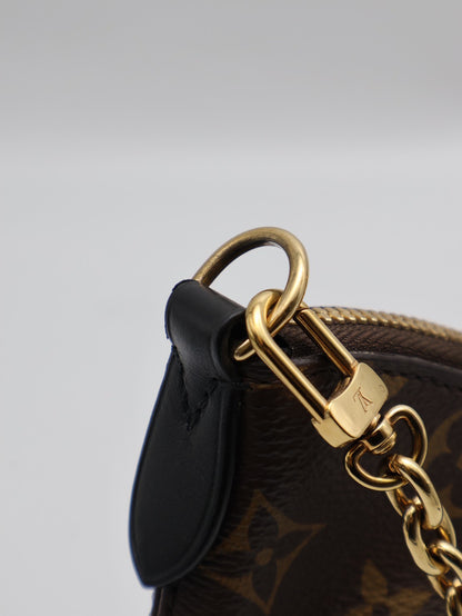 LOUIS VUITTON Boulogne牛角包 - PM黑