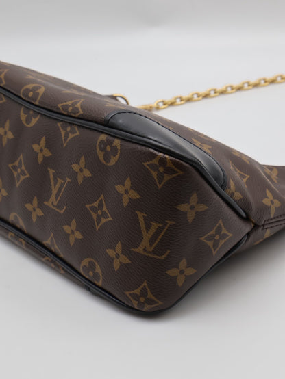 LOUIS VUITTON Boulogne牛角包 - PM黑