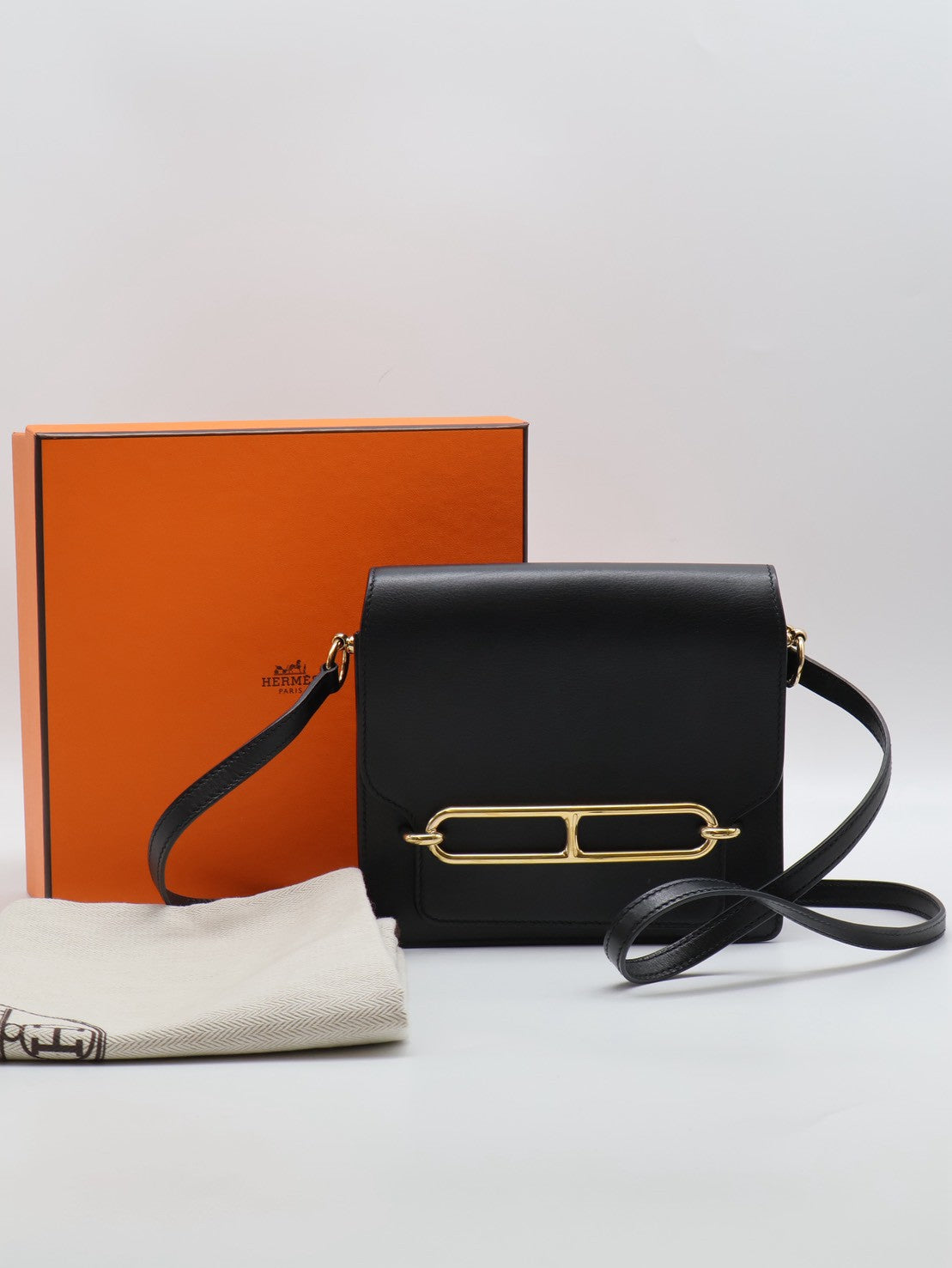 HERMES Mini roulis  - 黑金 Z