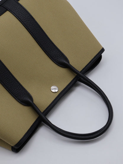 HERMES Garden party 30 - 帆布塵埃拚黑