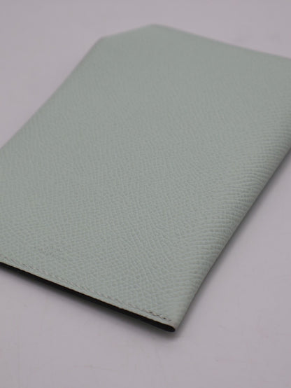 HERMES Tarmac 護照夾 - 新薄荷綠 W