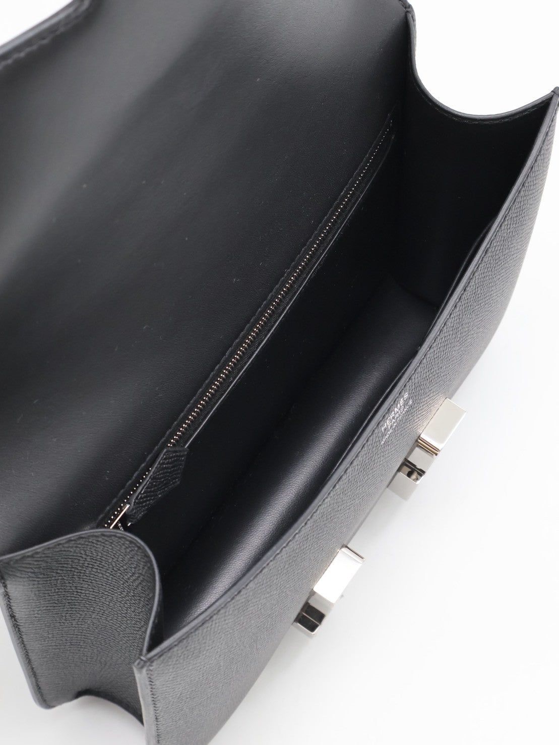 HERMES Constance 24 - Noir 89 黑銀 K