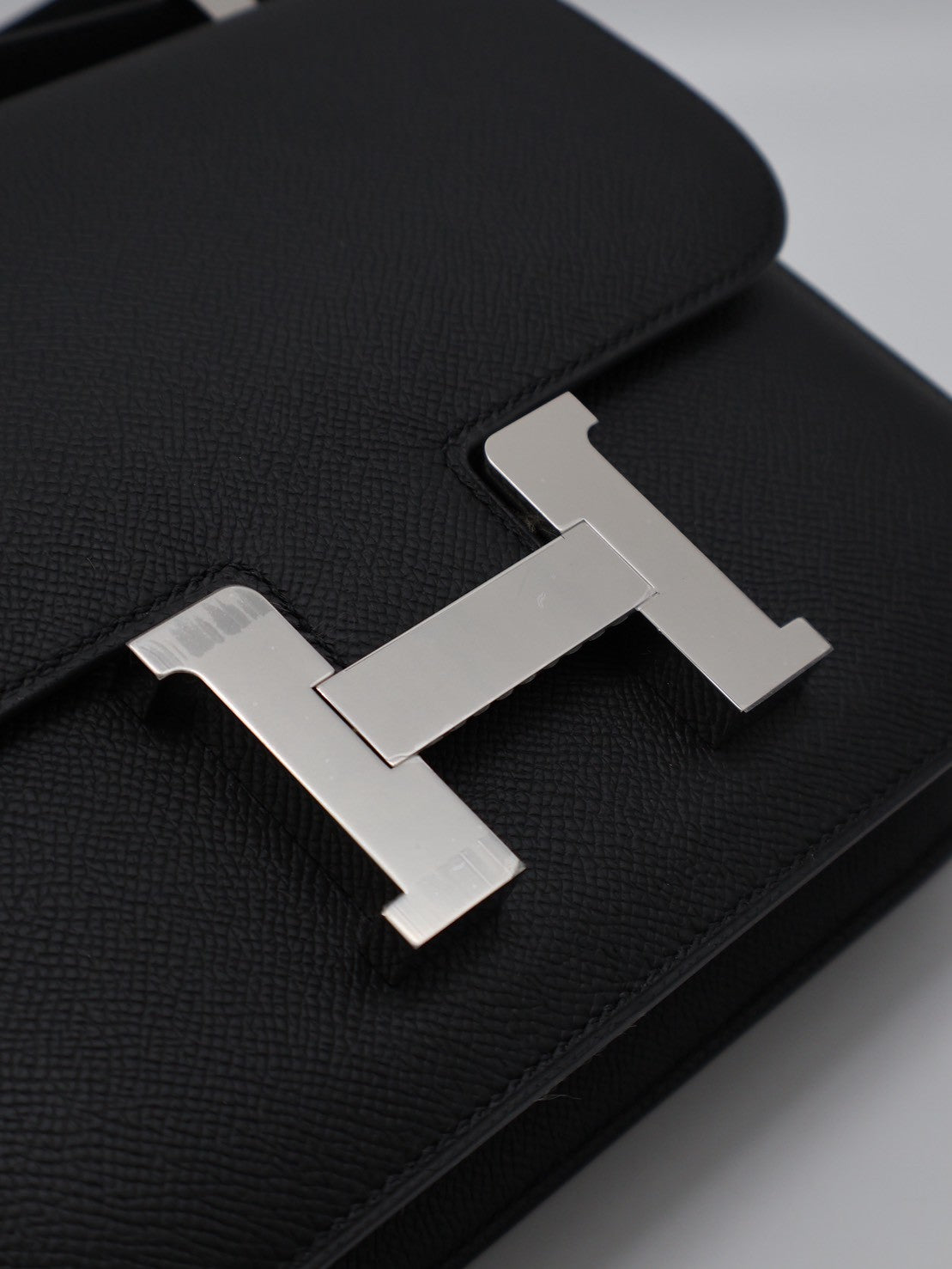 HERMES Constance 24 - Noir 89 黑銀 K