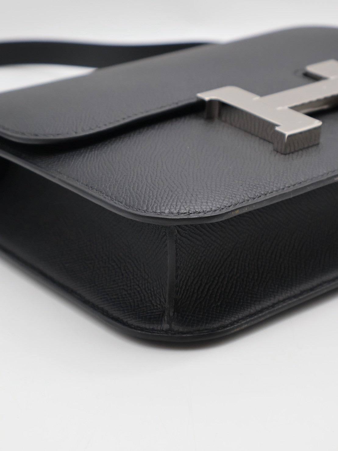 HERMES Constance 24 - Noir 89 黑銀 K