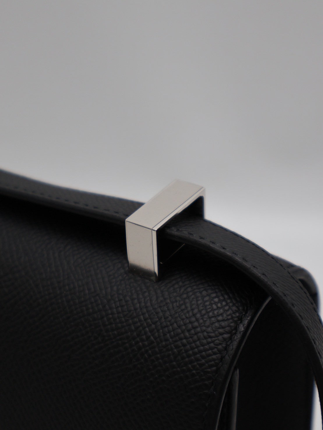 HERMES Constance 24 - Noir 89 黑銀 K