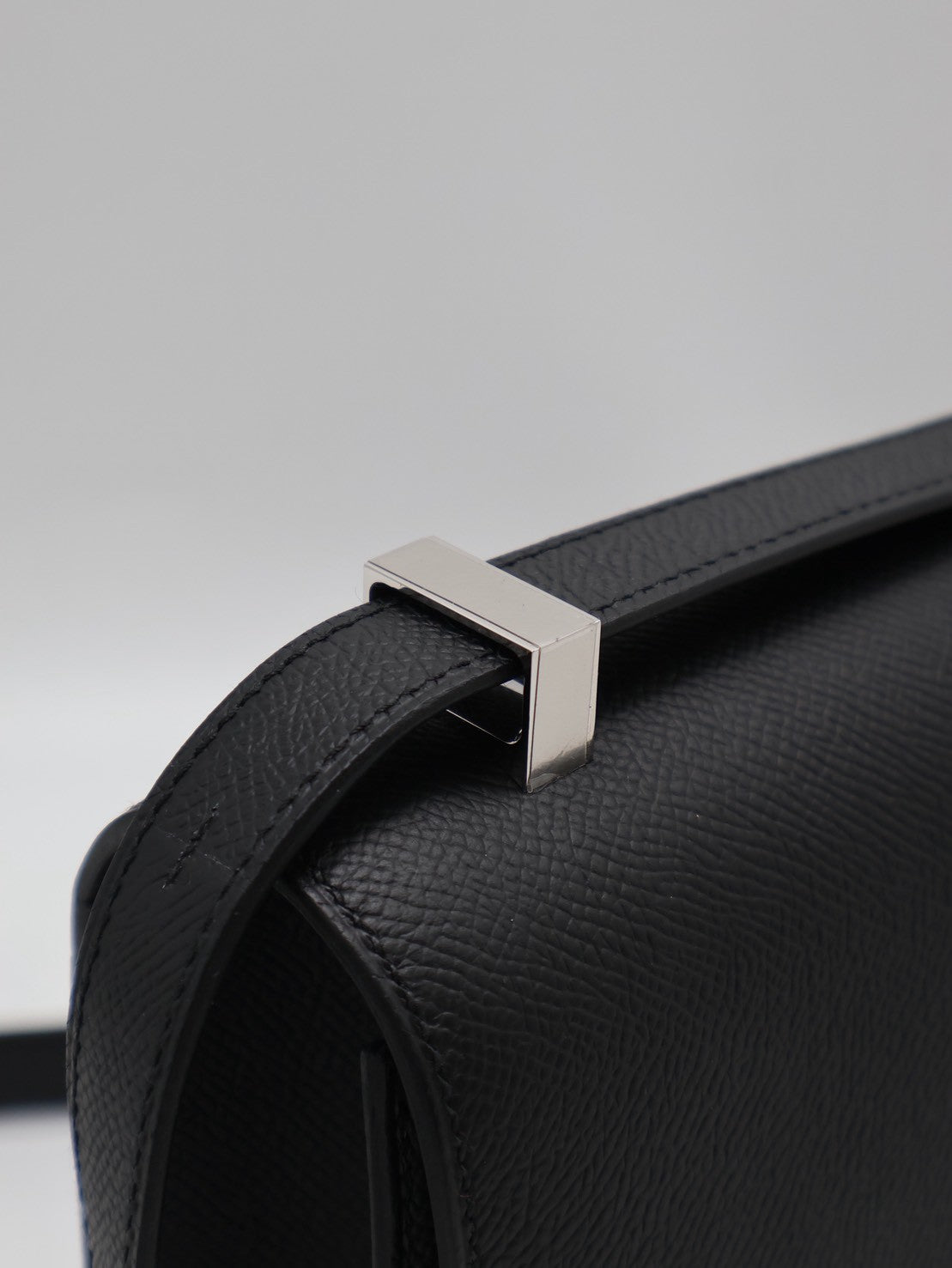 HERMES Constance 24 - Noir 89 黑銀 K