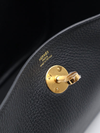 HERMES Lindy 26 - Noir 89 黑金 B