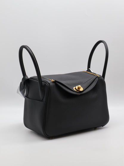 HERMES Lindy 26 - Noir 89 黑金 B
