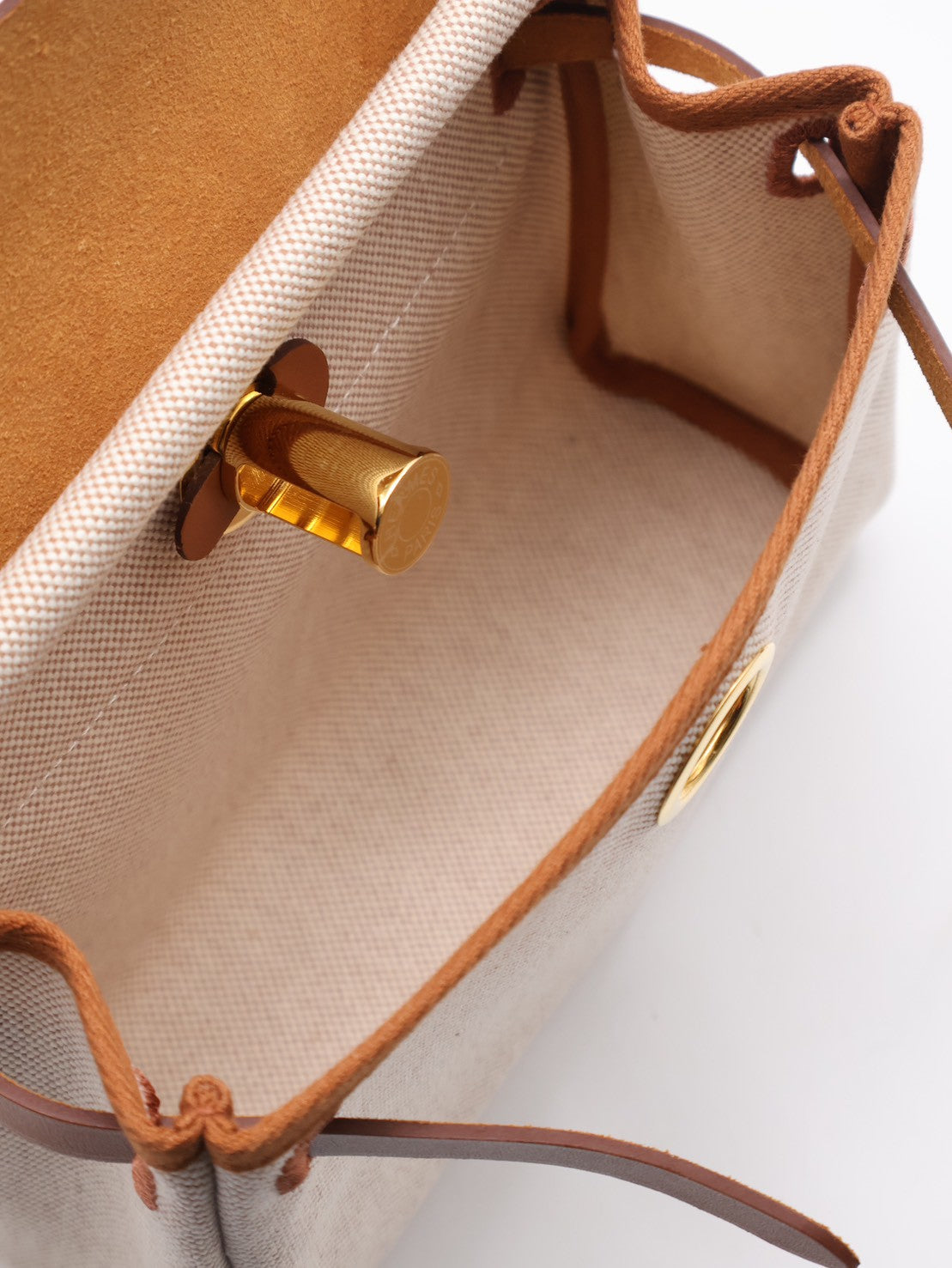 HERMES Herbag Zip 20 - Gold 37 金棕金 K