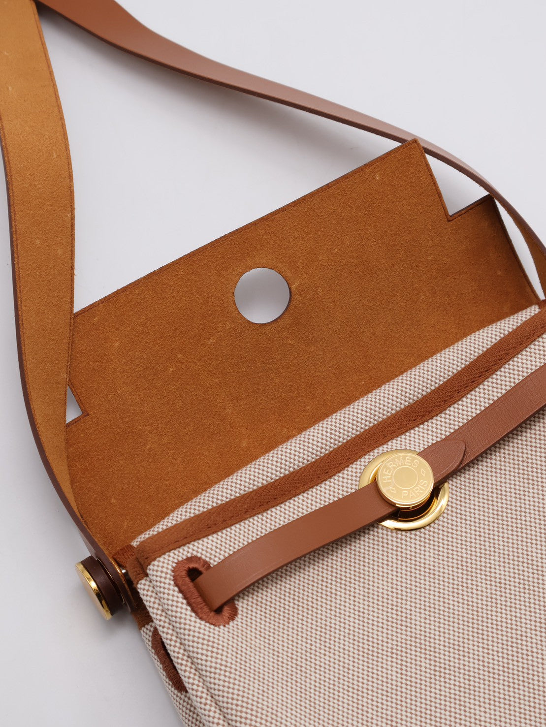 HERMES Herbag Zip 20 - Gold 37 金棕金 K