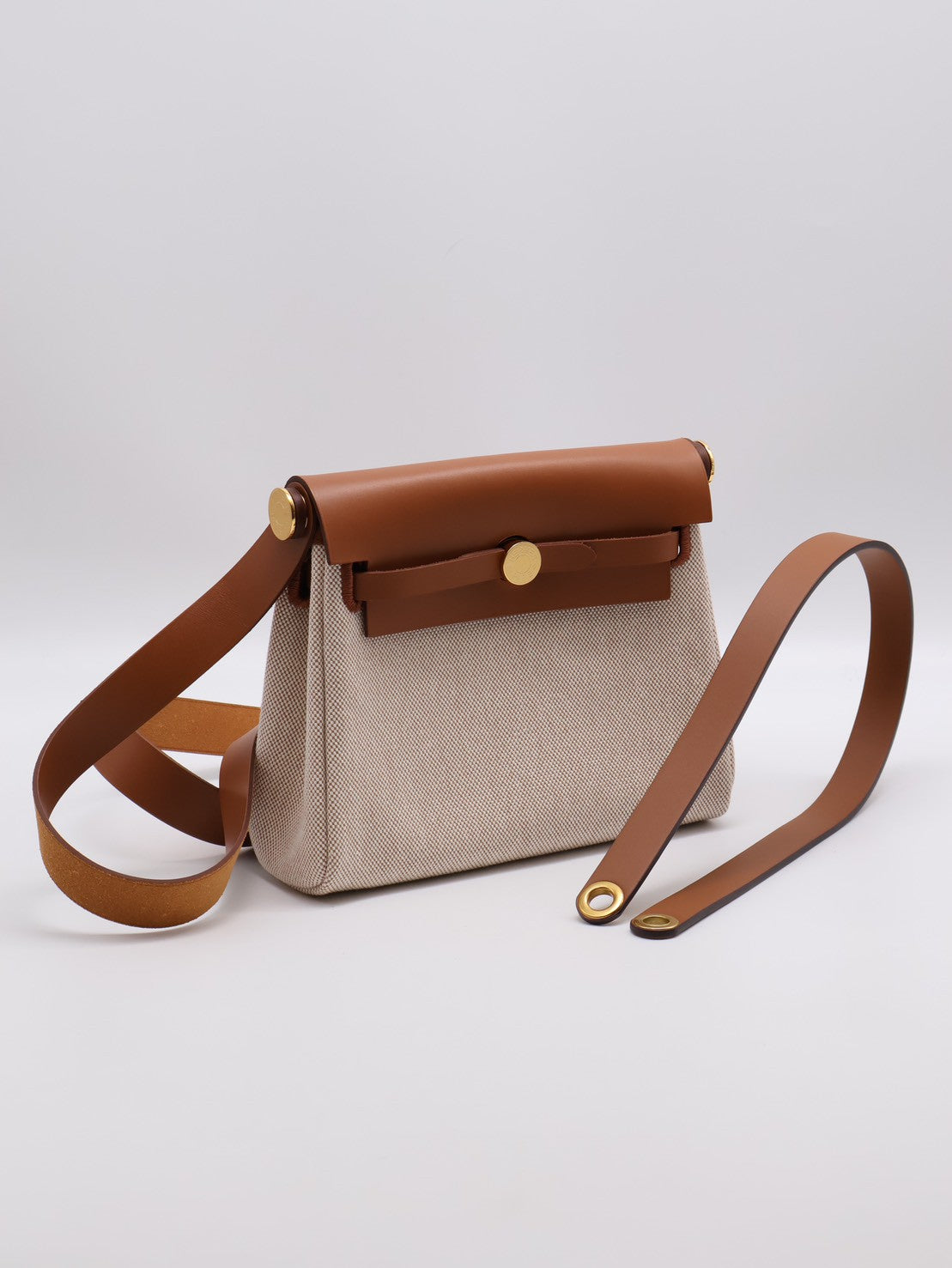 HERMES Herbag Zip 20 - Gold 37 金棕金 K