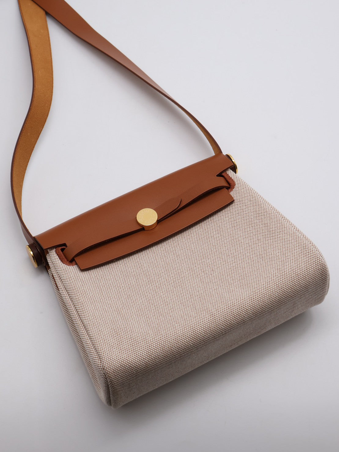 HERMES Herbag Zip 20 - Gold 37 金棕金 K