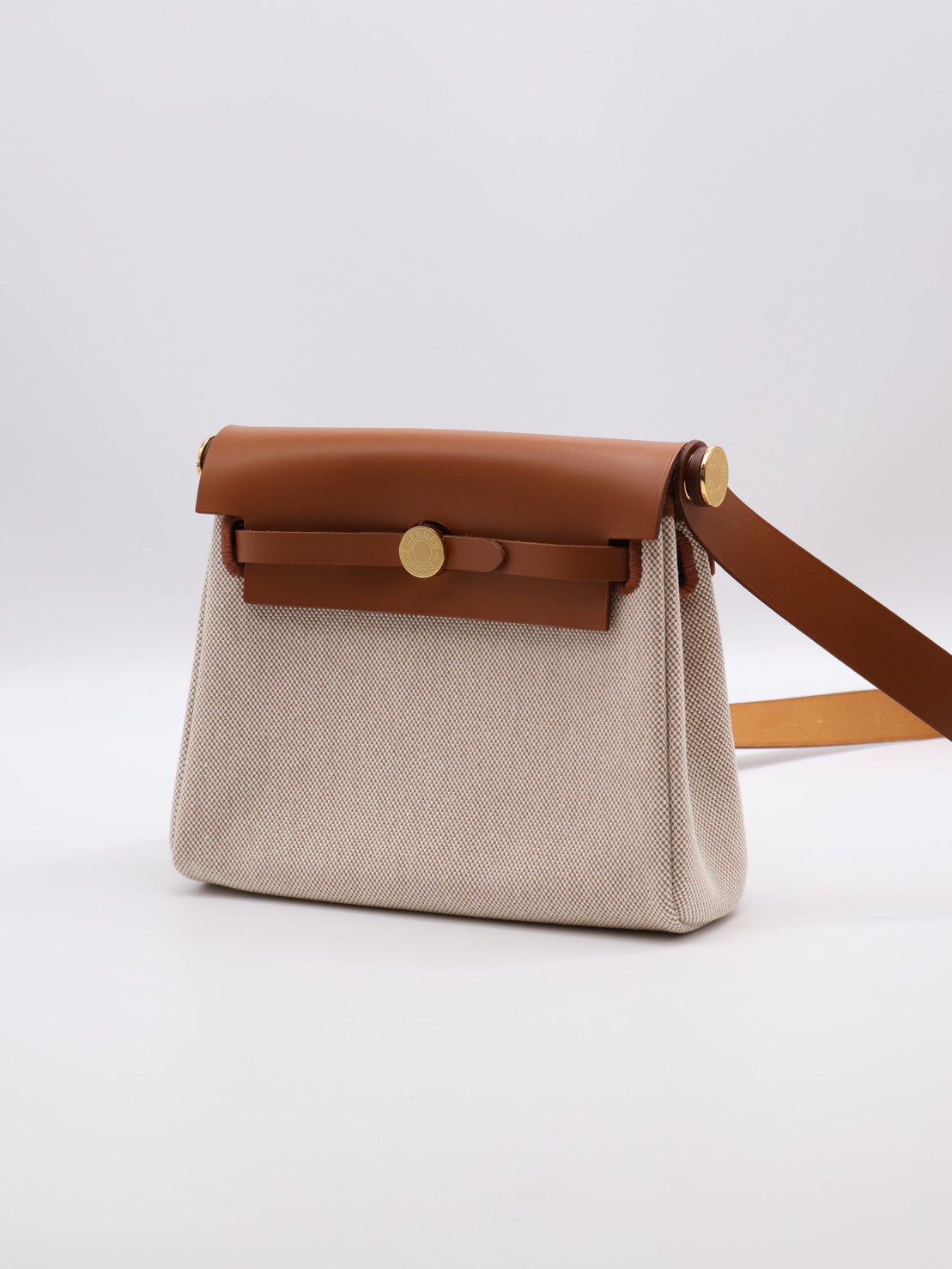 HERMES Herbag Zip 20 - Gold 37 金棕金 K