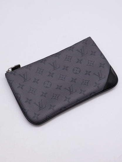 LOUIS VUITTON Trio三合一黑武士郵差包