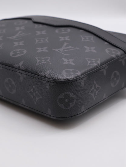 LOUIS VUITTON Trio三合一黑武士郵差包