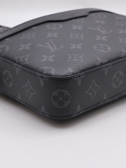 LOUIS VUITTON Trio三合一黑武士郵差包
