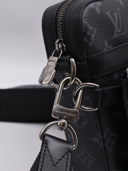 LOUIS VUITTON Trio三合一黑武士郵差包