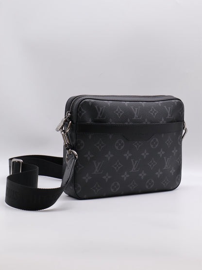 LOUIS VUITTON Trio三合一黑武士郵差包