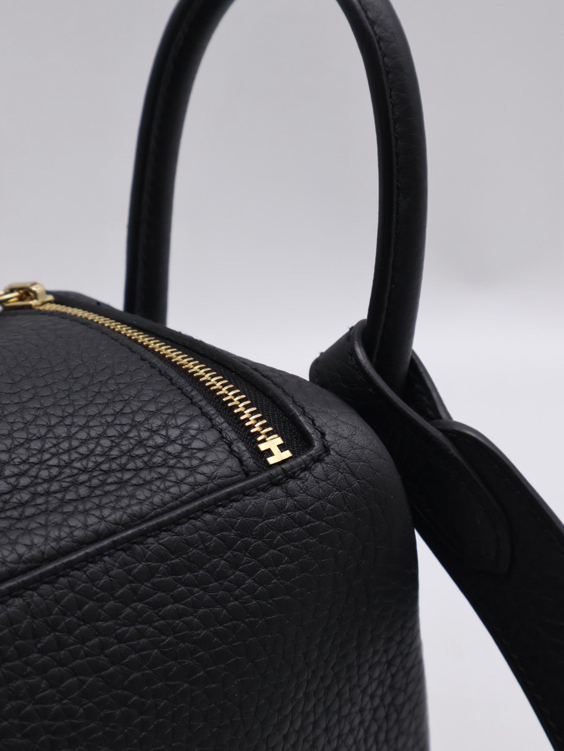 HERMES Mini Lindy ll - Noir 89 黑金 K