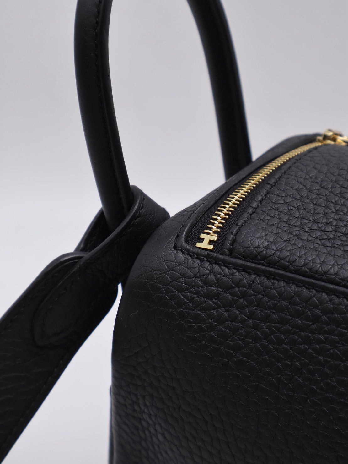 HERMES Mini Lindy ll - Noir 89 黑金 K