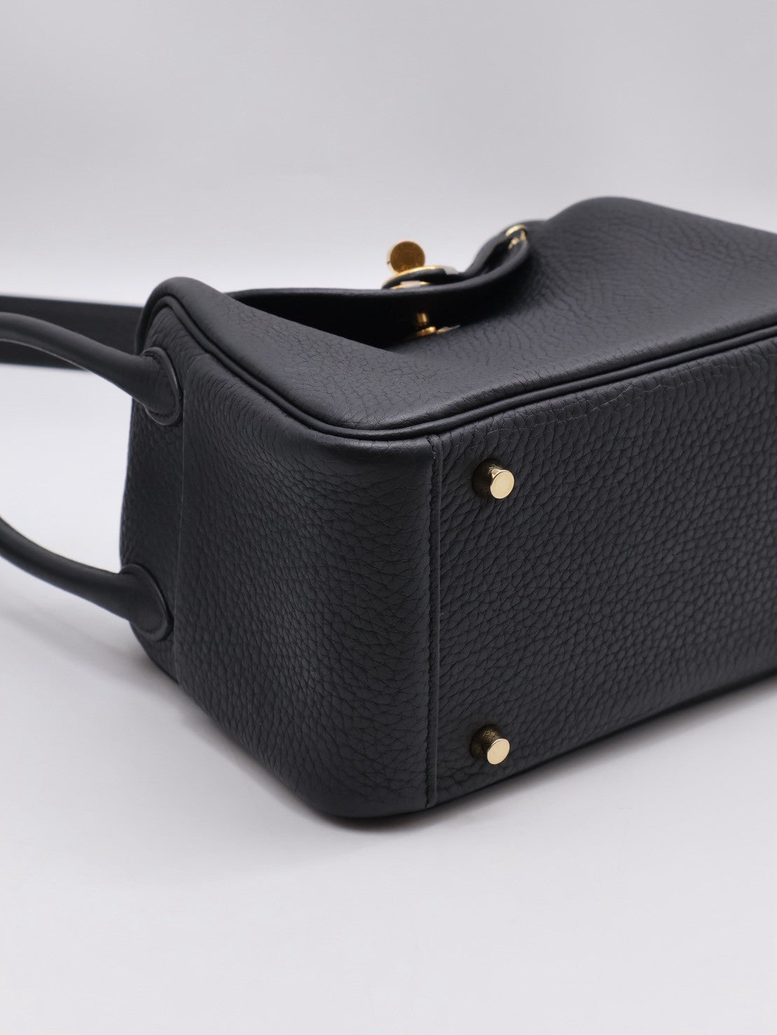 HERMES Mini Lindy ll - Noir 89 黑金 K