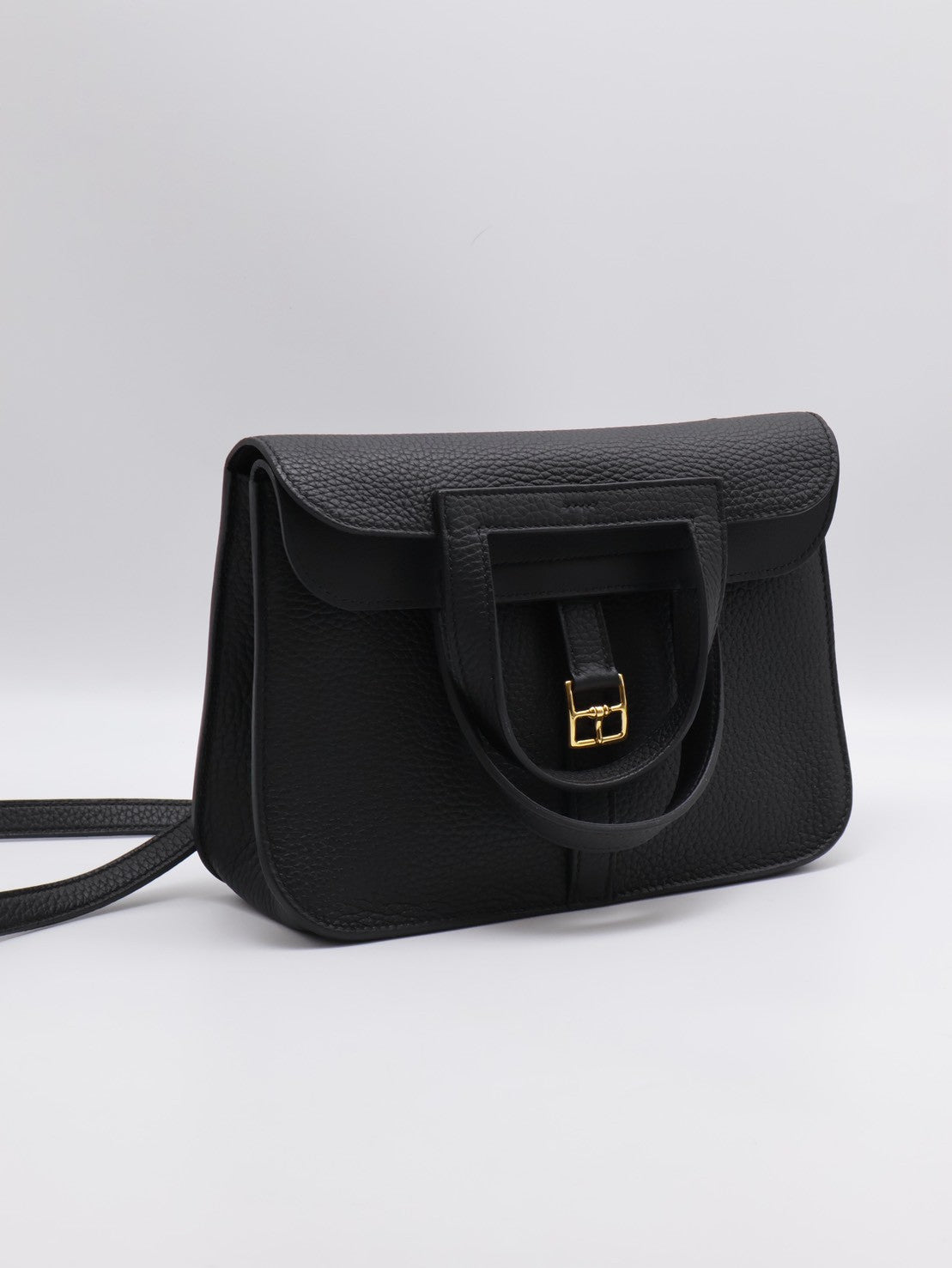 HERMES Halzan 25 - 黑金 W