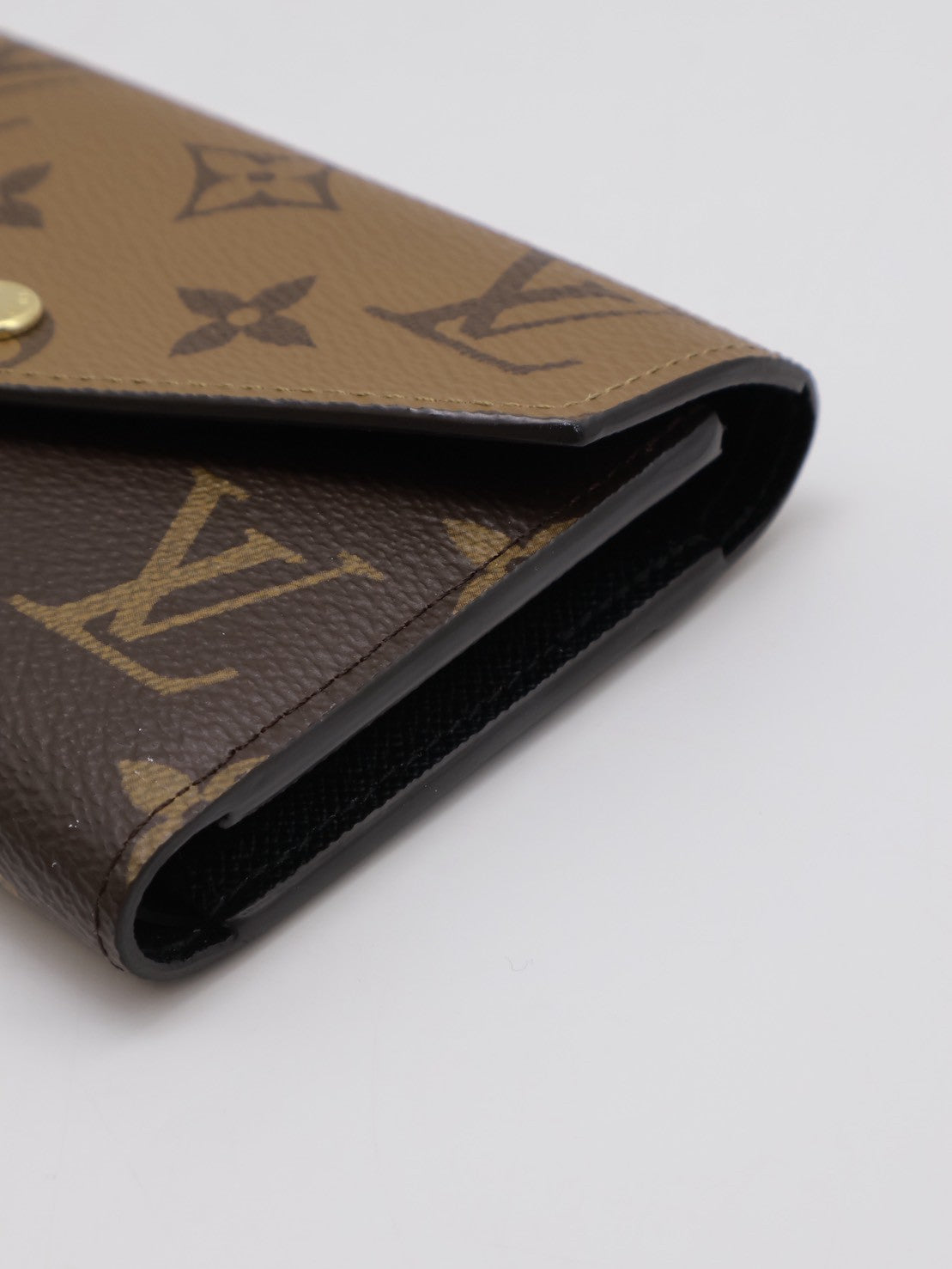 LOUIS VUITTON Victorine信封三折短夾 - 拚色