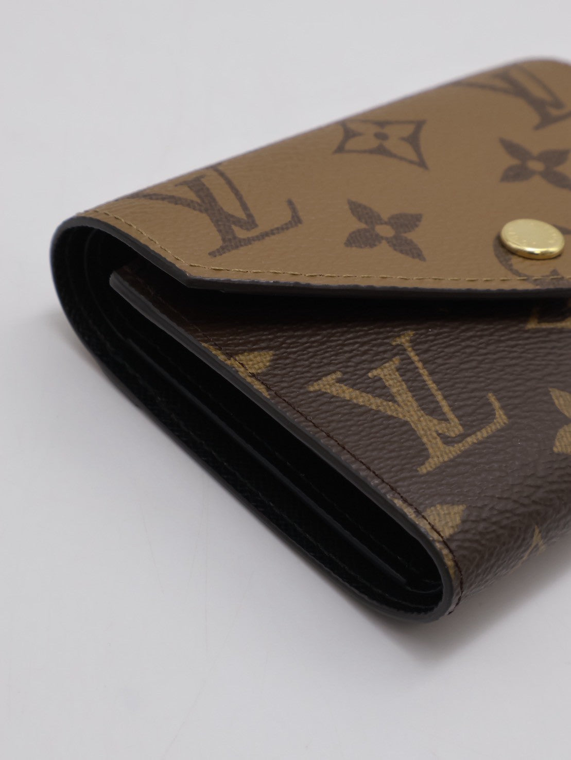 LOUIS VUITTON Victorine信封三折短夾 - 拚色