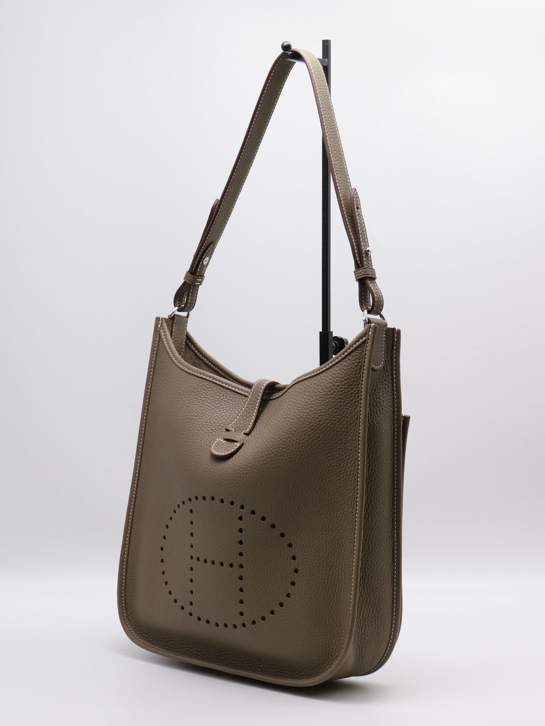 HERMES Evelyne 29 - Etoupe 18 灰銀 W