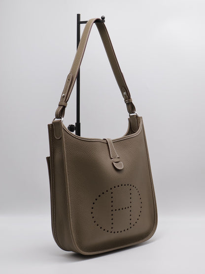 HERMES Evelyne 29 - Etoupe 18 灰銀 W
