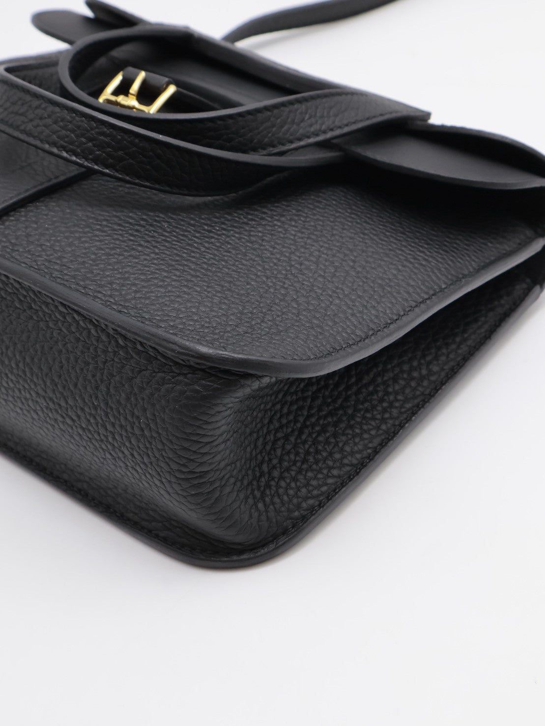 HERMES Halzan 25 - 黑金 W