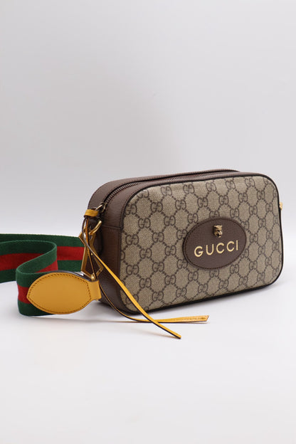 GUCCI Superme虎頭老花相機包