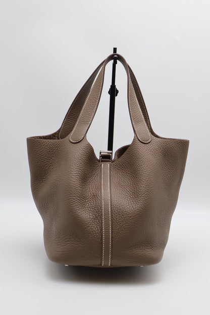 HERMES Picotin 22 - 灰銀 U