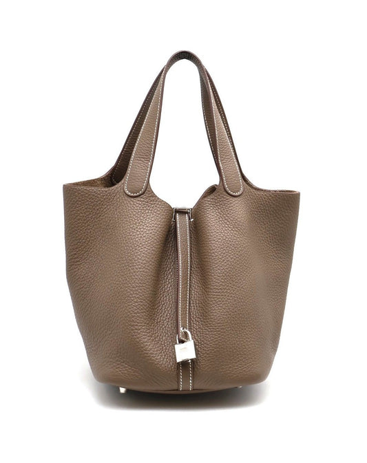 HERMES Picotin 22 - 灰銀 U