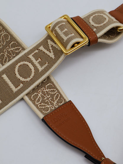 LOEWE Gate馬鞍包 - 中號焦糖棕