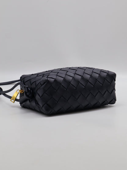 BOTTEGA VENETA Mini Loop相機包 - 深藍